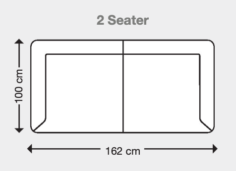 Torino 2 Seater Sofa
