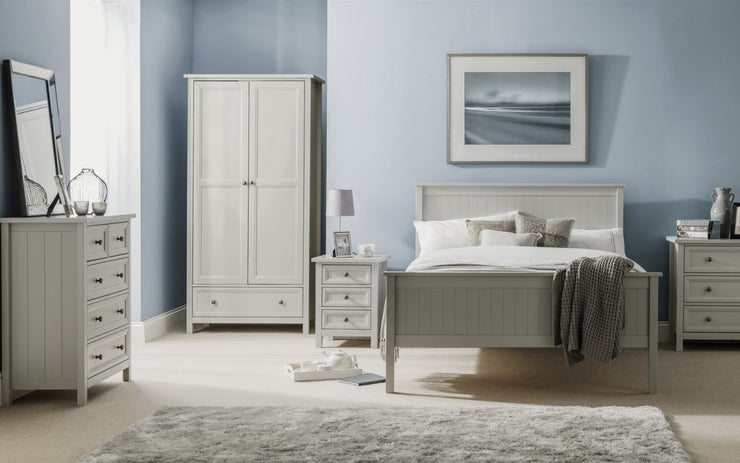 Maine 3 Door Combination Wardrobe - Dove Grey