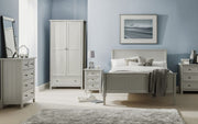 Maine 6 Drawer Wide Chest Of Drawers - Dove Grey