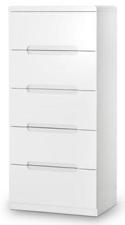 Manhattan 5 Drawer Narrow Chest Of Drawers