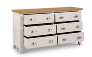 Richmond 6 Drawer Wide Chest Of Drawers