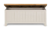 Aspen Storage Bench - Grey Wash