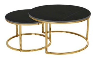 Circo Black Circular Nest Of Tables