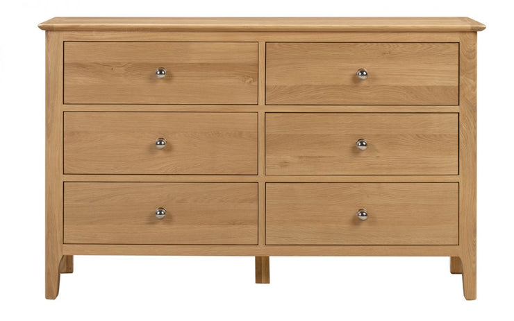 Cotswold 6 Drawer Wide Chest Of Drawers