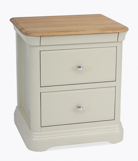 Cromwell 2 Drawer Bedside Table