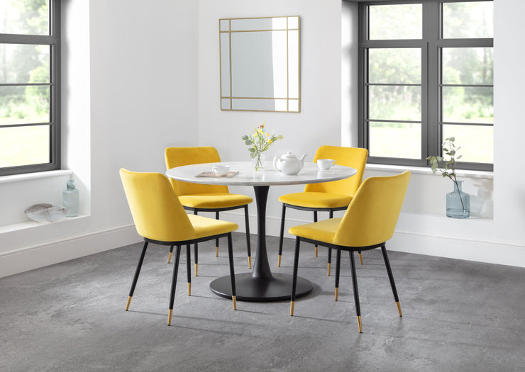 Delaunay Dining Chair - Mustard