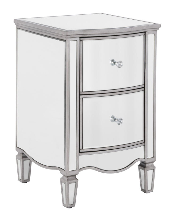 Elysee 2 Drawer Bedside Table