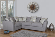 Fantasia 2 by 1 Seater Left Hand Facing Pillow Back Sofa Bed Corner Group