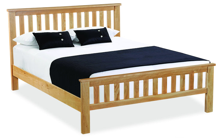 Global Home New Trinity 4'6 Slatted Bed