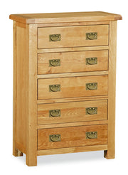 Salisbury 5 Drawer Chest Of Drawers