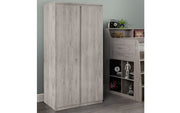 Jupiter 2 Door Wardrobe - Grey Oak