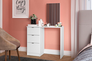 Madison 5 Drawer Dressing Table & Mirror