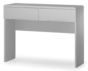 Manhattan Dressing Table with 2 Drawers - Grey