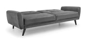 Monza Sofabed - Grey Velvet