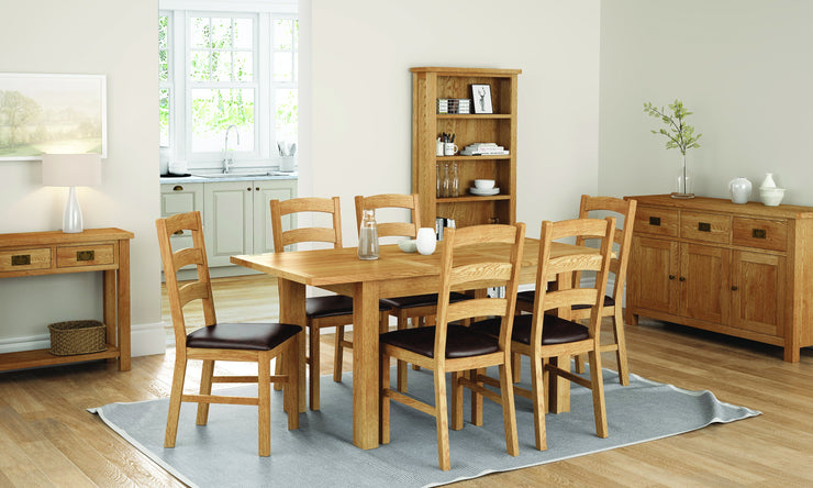 Salisbury Lite Square Ext. Dining Table