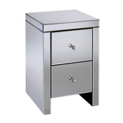 Seville 2 Drawer Bedside Table