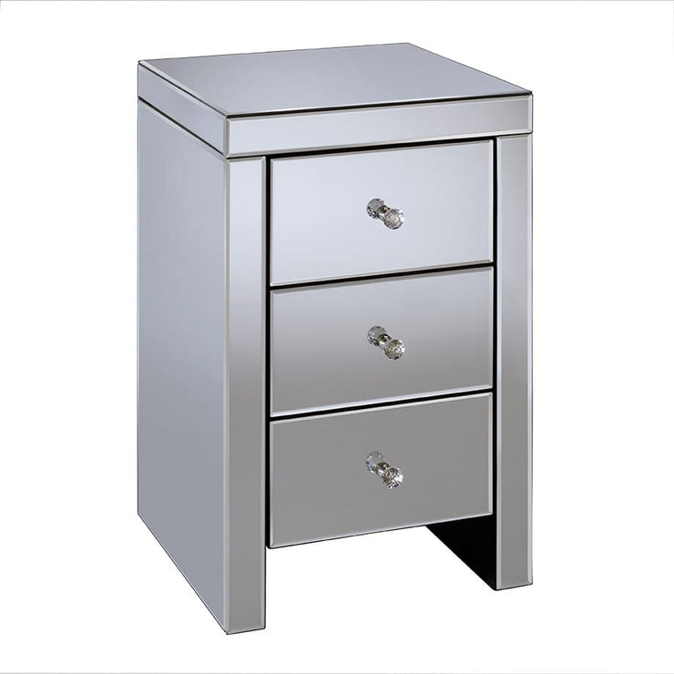 Seville 3 Drawer Bedside Table