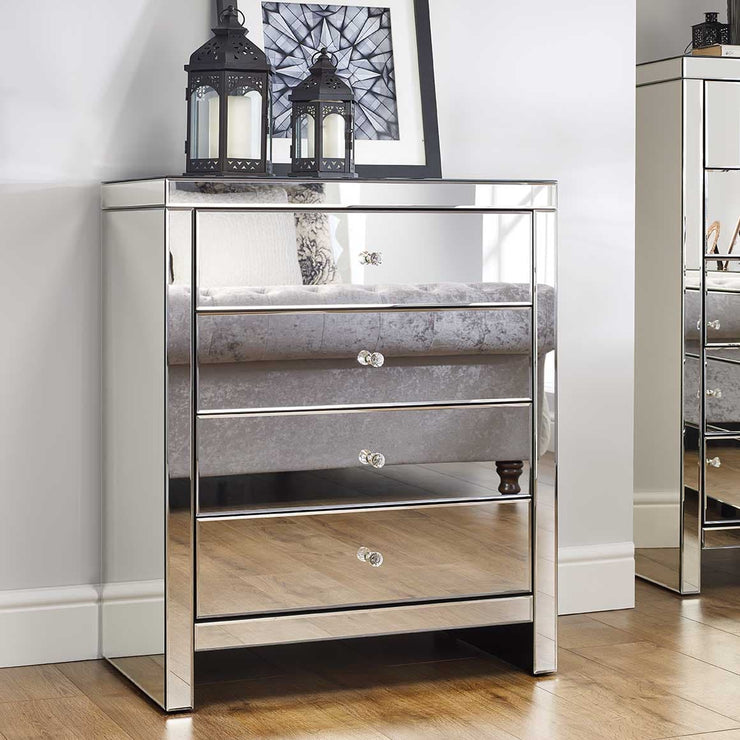 Seville 4 Drawer Chest Of Drawers