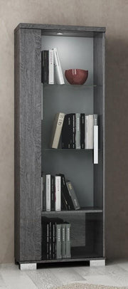 Sarah 1 Door Vitrine With Light
