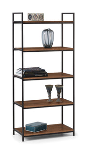 Tribeca Walnut Tall Bookcase