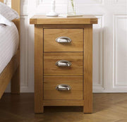 Woburn Large 3 Drawer Bedside Table