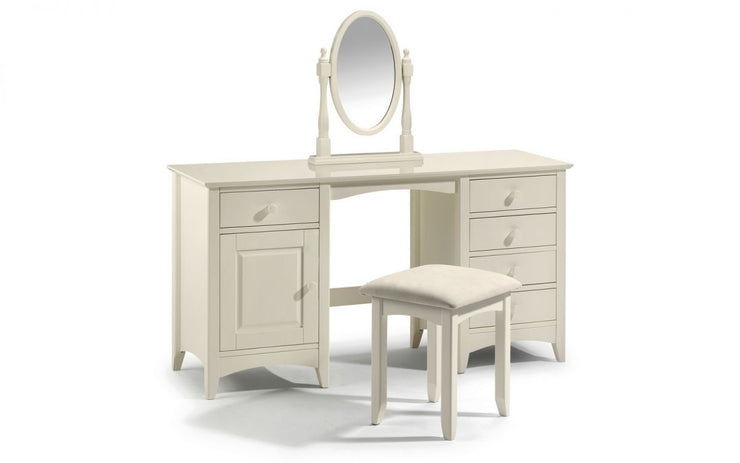 Cameo Dressing Stool - Stone White