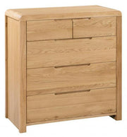 Curve 3+2 Drawer Chest Of Drawers