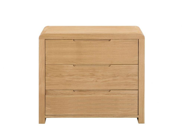 Curve 3 Drawer Chest Of Drawers