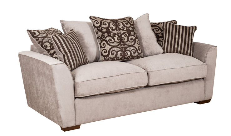 Fantasia Pillow Back 3 Seater Sofa