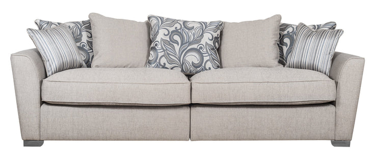 Fantasia Pillow Back 4 Seater Modular Sofa