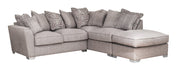 Fantasia 2 by 1 Seater with Footstool Right/Left Hand Facing Pillow Back Corner Group
