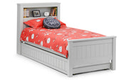 Maine Bookcase Bed - Dove Grey