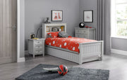 Maine Bookcase Bed - Dove Grey