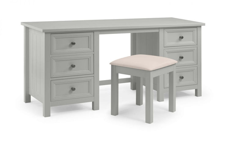 Maine Dressing Stool - Dove Grey