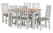 Richmond Extending Dining Table - Elephant Grey