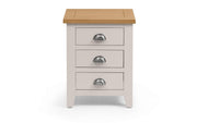 Richmond 3 Drawer Bedside Table