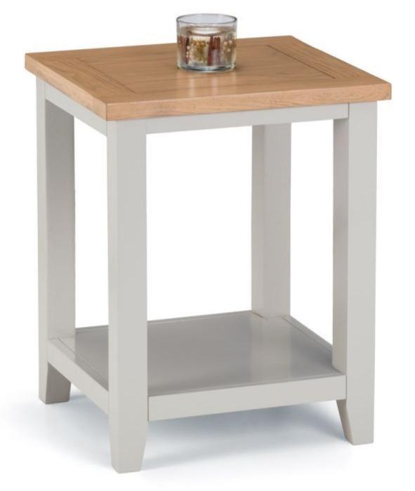 Richmond Lamp Table - Elephant Grey